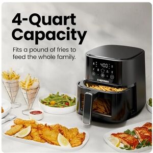 Black Digital Air Fryer
